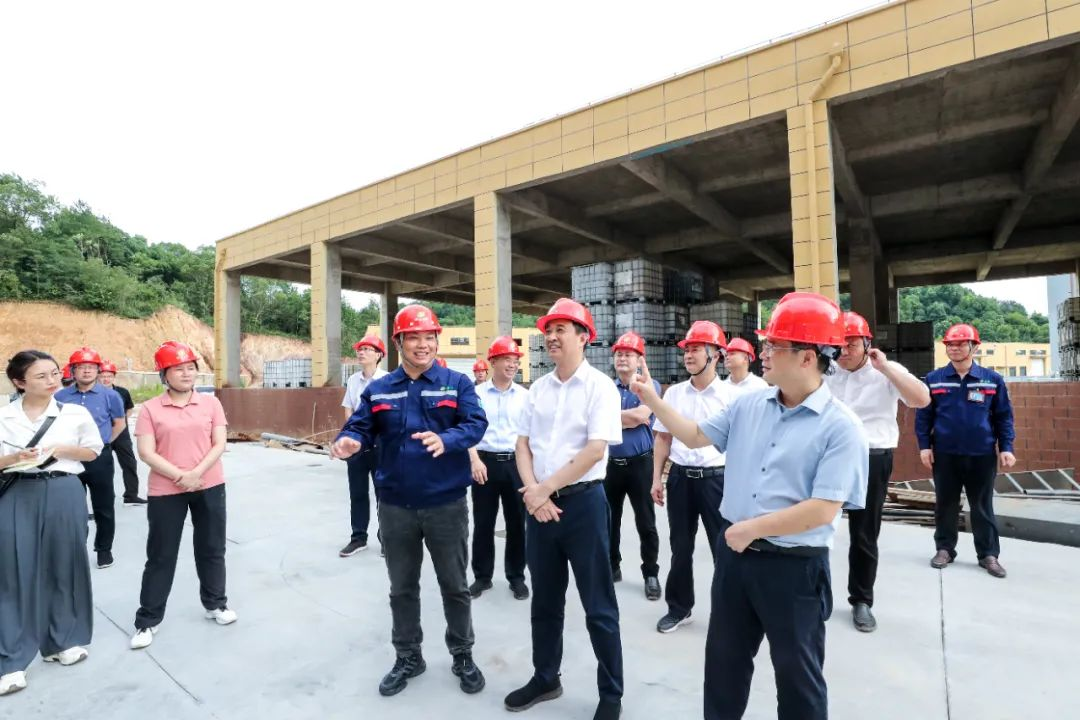 刘锋在乐平市调研工业项目建设进展